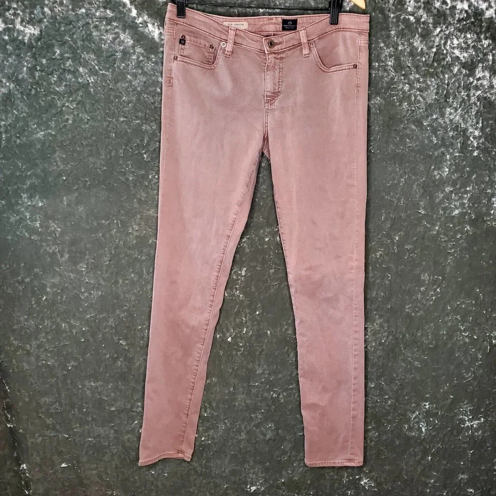 AG Adriano Goldschmied Light Dusty‎ Pink The Legging Super Skinny Fit Pants